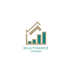 finance growth logo design vector, premium design logo