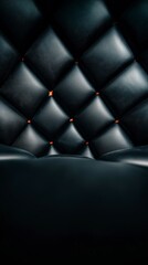 Fototapeta premium Luxury Black Leather Texture Abstract Diamond Pattern Background