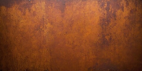 Fototapeta premium Old brown Rusty metal texture used as background,no people, rough, scratched, stained, steel, textured, vertical, vignette, 