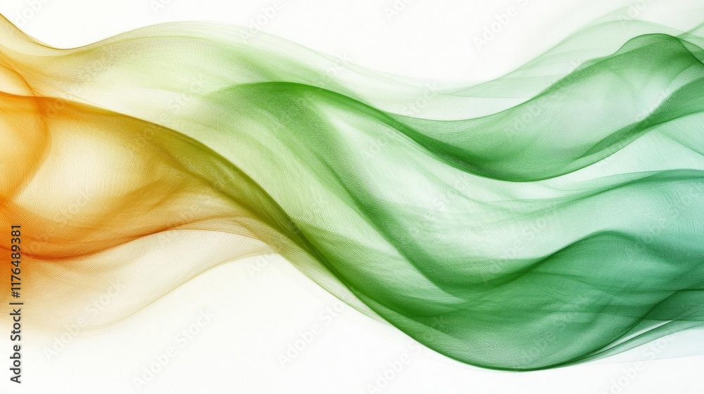 Wall mural abstract green gradient background with grainy texture. colorful abstract background , isolated on w