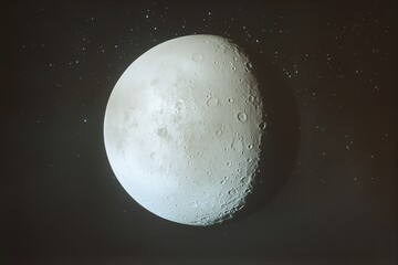 Naklejka premium Celestial body, space exploration, cosmic background, for science fiction