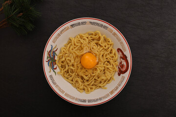 卵かけ麺