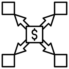 Diversification Icon