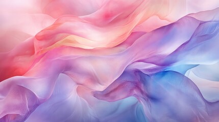 Fototapeta premium Abstract smoke forming gentle layers and patterns, fading into the background with a clear center for branding or text.