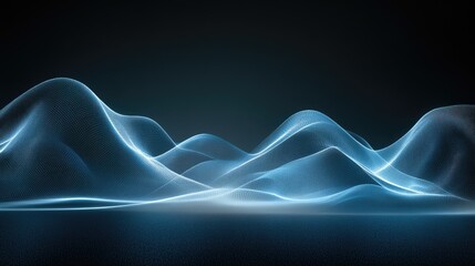Abstract water surface with light refractions, creating flowing, fluid patterns with ample space for text, branding, or logos.