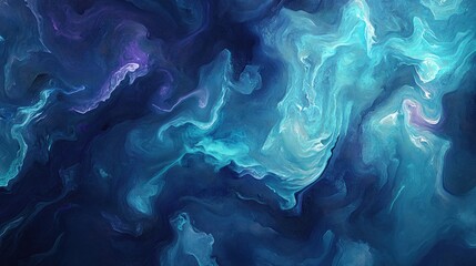 Abstract water wave patterns blending with soft gradients, leaving space in the center for text, logos, or a call-to-action.