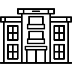 Fototapeta premium Apartment Icon