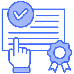 Obraz premium Registered Icon