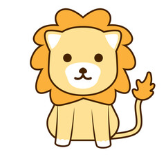 Lion Animal Character