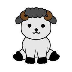 Sheep Animal Character