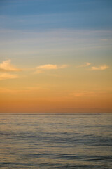 sea and sky during sunrise 