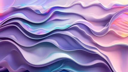 Fototapeta premium Colorful Abstract Background, Mesmerizing Abstract Background with Colorful Waves