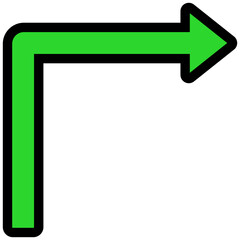 Turn Right Icon