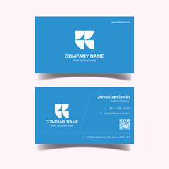 Modern Corporate Business Card Design. Suitable for all corporate companies and institutions. All the elements and vectors are up to date.