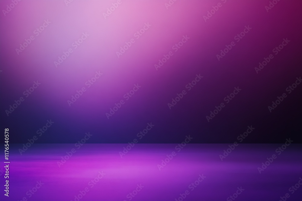 Aufkleber Abstract minimalist gradient background featuring smooth pink to purple transition with soft surface texture : Generative AI