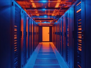  Information traveling through the data center.