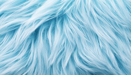 Fototapeta premium Closeup of fluffy blue fur with detailed strands and smooth gradients soft and elegant composition perfect for textile or decor visuals