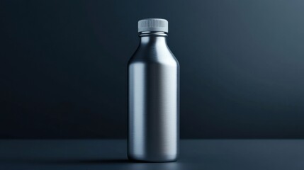 a bottle of water on a table