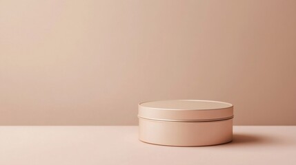 a white container sitting on a table