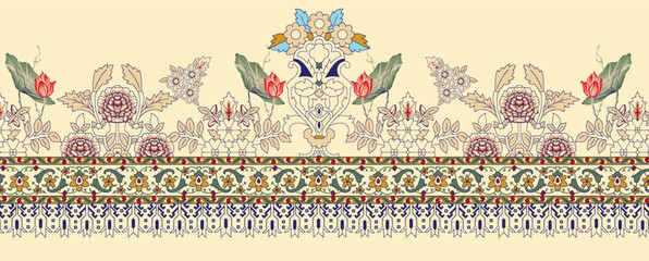 Sophisticated, Floral motifs perfect for contemporary apparel, interior design, and fashion-forward creations.