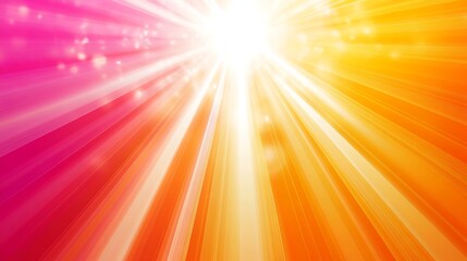 Obraz premium Bright Radiant Sunburst Abstract Background Design