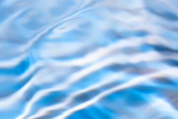 水面に広がる波紋.