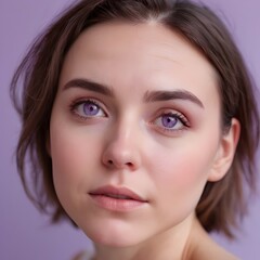 Fototapeta premium Veil of Shyness