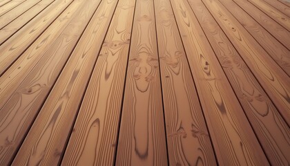 Rustic wooden planks with knots and rich natural texture