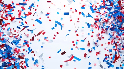 Confetti Explosion Red