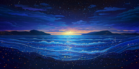 Fototapeta premium blue planet earth