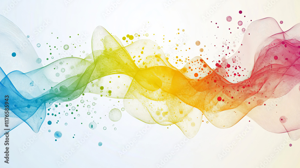 Poster vector version. color circle graph for design and business concept. jpeg version is also available