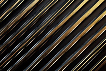 golden gradient diagonal stripe line background, monochrome elegant geometric backdrop. gold line, square stripe Morden background.