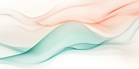 Modern abstract wave design in a gradient of soft tones. Ideal for business branding, creative design assets, and seamless backgrounds.