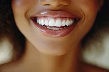 Obraz premium a persons smile