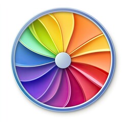 Obraz premium color palette guide