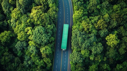 Sustainable Operations: Green Logistics Center with Eco-Friendly Cargo Management Solutions