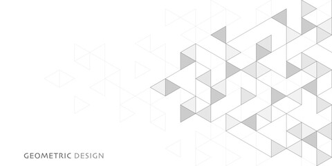 Abstract vector background with a geometric pattern of triangle shapes. Graphic design element 