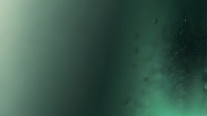 Obraz premium Green mint gradient mesh Background, copy space, Vector Generative AI
