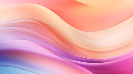 Digital colorful soft curves abstract poster web background