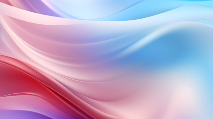 Digital colorful soft curves abstract poster web background
