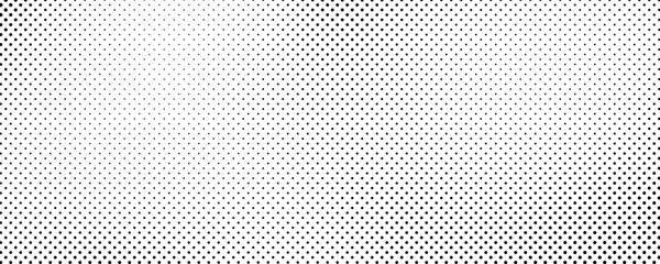 Monochrome halftone background with dots