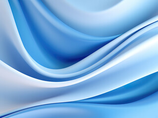 Obraz premium Eye catching Abstract shape of a blue coloured background