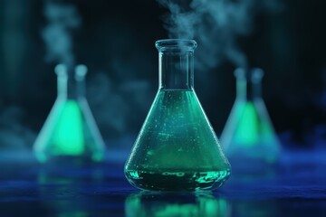 Green Chemical Reaction in Laboratory Glassware with Vapors