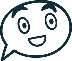 Obraz premium happy smiling face