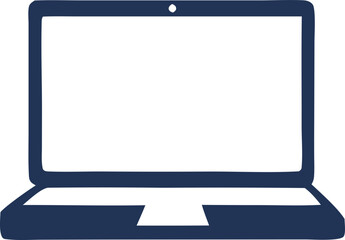 blank laptop icon