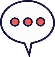 Obraz premium speech bubble