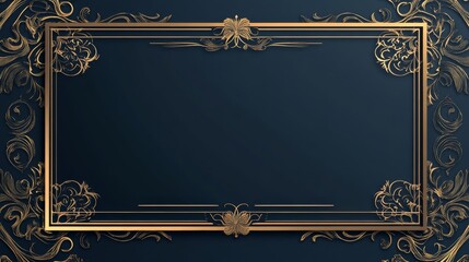 Obraz premium Empty Elegant and luxurious certificate template. Business, Award, Training achivement certificate or diploma design