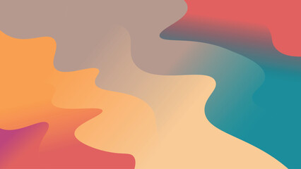 abstract soft vintage/retro wave background 