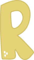 Ciute Alphabet Letter