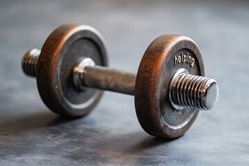 Fototapeta premium A dumbbell 